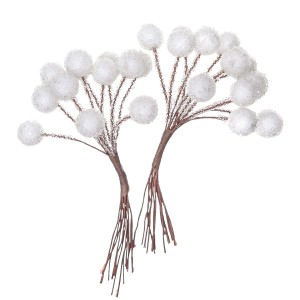 Jagody szronione białe, 2 wiązki, Dp Craft