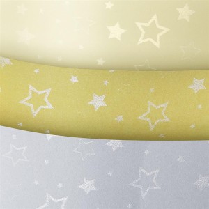 Karton ozdobny A4 Stars Srebrny 220g 20ark. Galeria Papieru