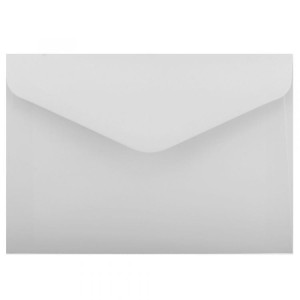 Koperty ozdobne C6 Szare Jasne satynowane 130g 10 szt. K, Galeria Papieru