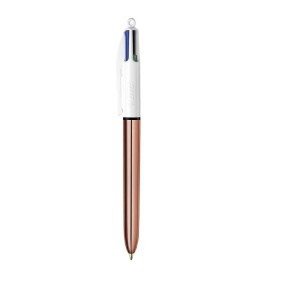 Długopis wielokolorowy BIC Shine Rose Gold 4 kolory